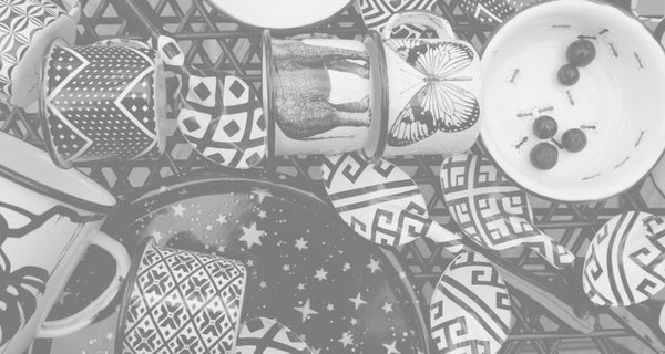 malte taller peltre modern mexican enamelware