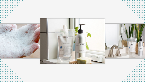 sustainable, biodegradable shampoo and conditioner and personal care bathroom products