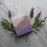 Lavender Bath and Body Bar. Handcrafted , vegan, hypoallergenic soap included in Poderosa Gift Basket. 