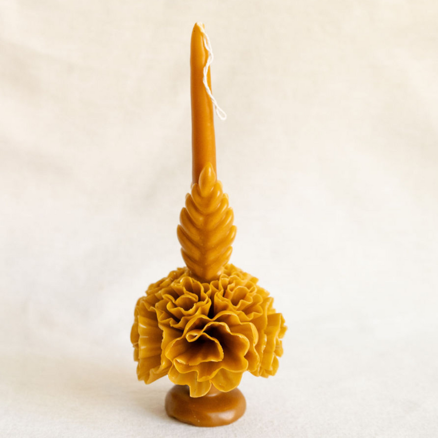 Amber_gold_Oaxaca_candle_tall_