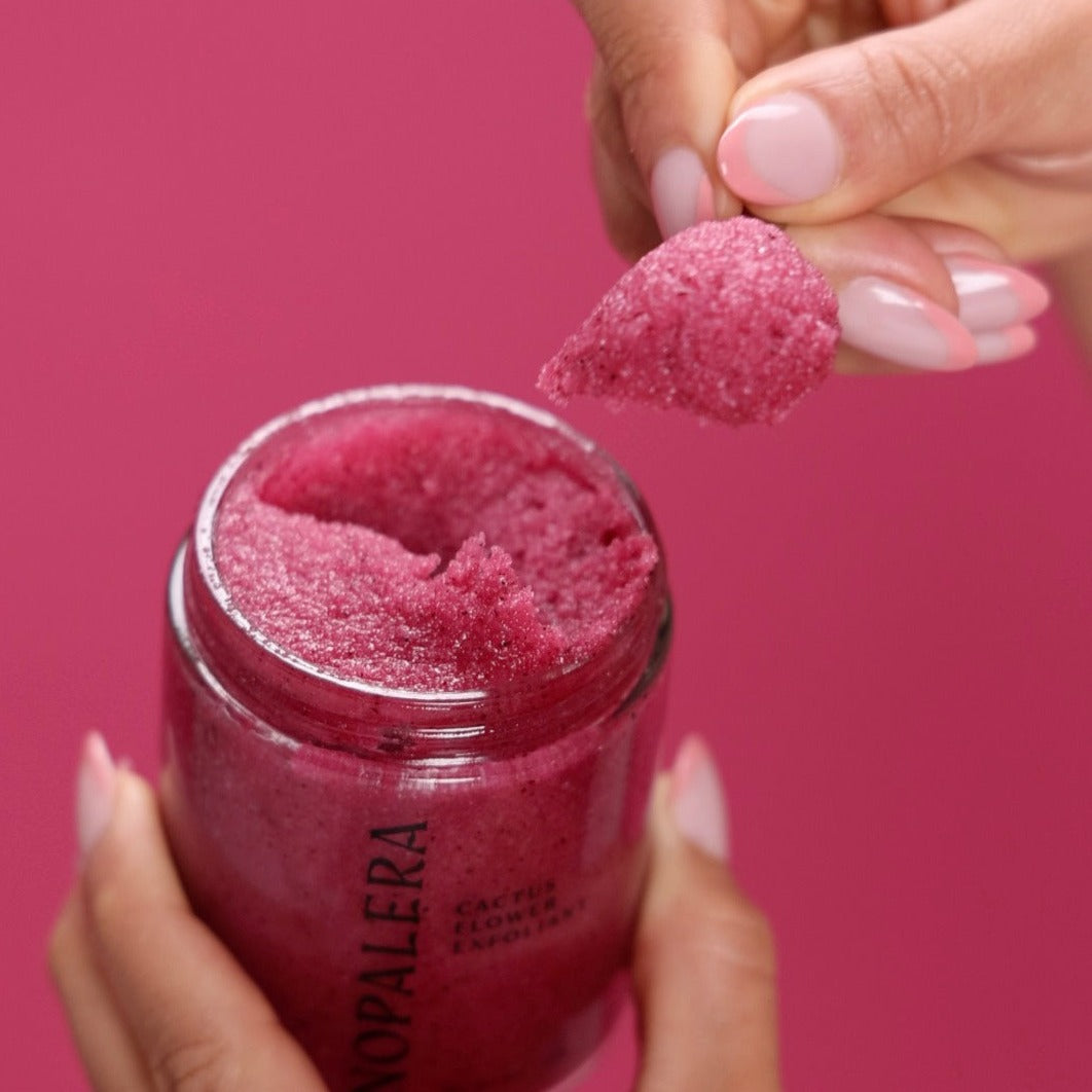 Nopalera Hibiscus Cactus Flower Exfoliant Latinaowned Clean Beauty
