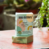 Mint Mojito Soap Bar by Soap Distillery. These cocktail-inspired, luxurious soaps are the perfect stocking stuffer. Zero-waste bath and body products. 