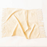 Sacred Lines Handwoven Cotton Hand Towel - Beige