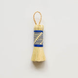 Agave Fiber Cleaning Brush (Escobeta) in Blue. This is a biodegradable Mexican Cleaning Brush - Escobeta de Raiz Natural - Root Brush 100% Natural. Natural Scrubber - this brush is the perfect tool to clean your molcajetes, mortars, pots, pans and cast iron pans. Made in Mexico using fair trade practices.