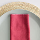 Rosa Pastel (mauve / pink) reusable, absorbent cotton napkins . Sustainable everyday essentials inspired by Mexican culture.