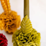 Artisanal Oaxacan Floral 10" Beeswax Candle