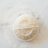 Handwoven Agave Fiber body sponge made from sustainably harvested agave fibers. 100% compostable