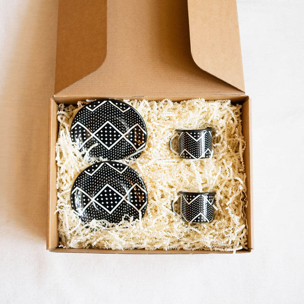 Michoacan Espresso Set of 2 - Black