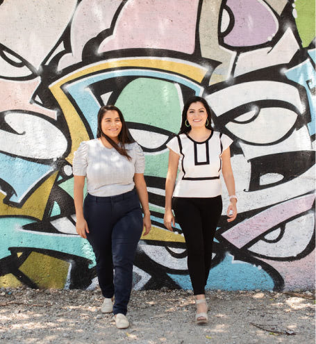 Aidee and Monica, co-founders of online zero-waste marketplace inspired by Latino culture and traditions of sustainability