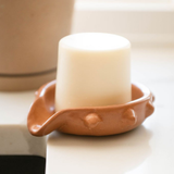 Oaxacan Terracotta Spiked Ceramic Soap Dish