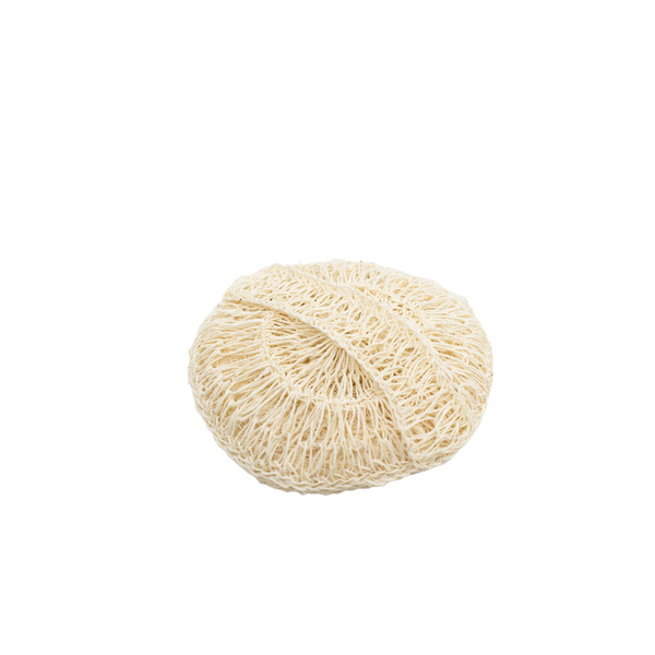 Agave Body Sponge - This artisanal, handcrafted, plant-based sponge is the perfect swap to reduce your plastic footprint and leave your skin glowing - on a white background
