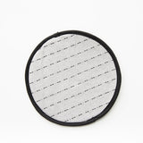 handwoven cotton tortilla warmer black