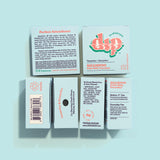 Six boxes of Dip Tangerine and Honeydew Zero-Waste Salon Quality Shampoo Bar