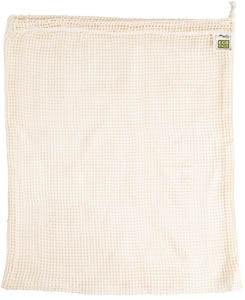 Large organic cotton mesh reusable bag