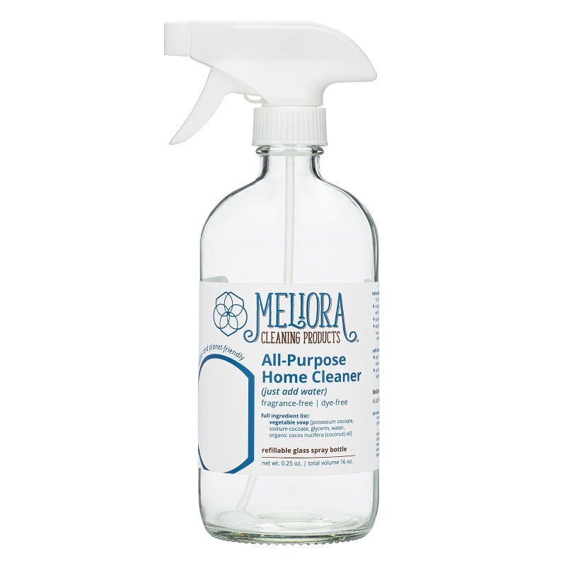 Meliora NonToxic Unscented Refillable All Purpose Cleaning Spray