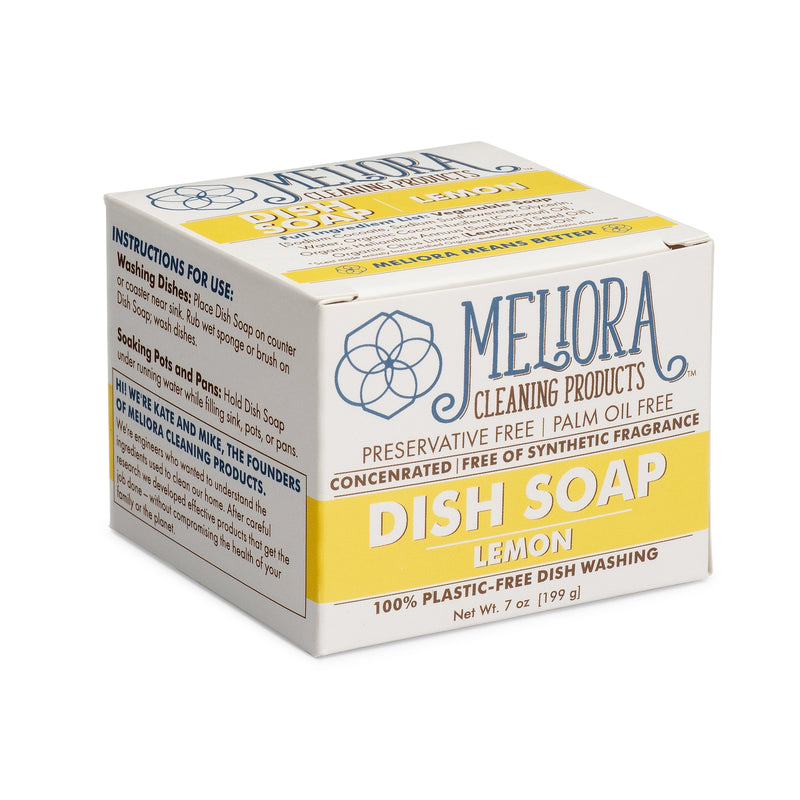 Zero waste organic dish soap bar