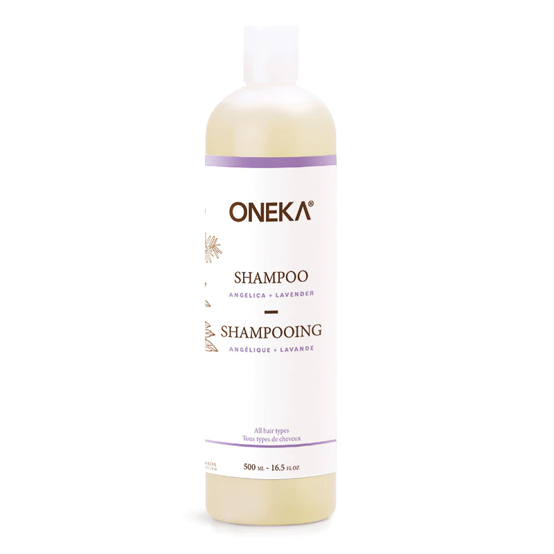 Angelica Lavender Biodegradable Shampoo made from natural ingredients for low-waste haircare is made with agnelica root. Angelica root has powerful scalp soothing properties, making it the perfect plant for hair care rituals.