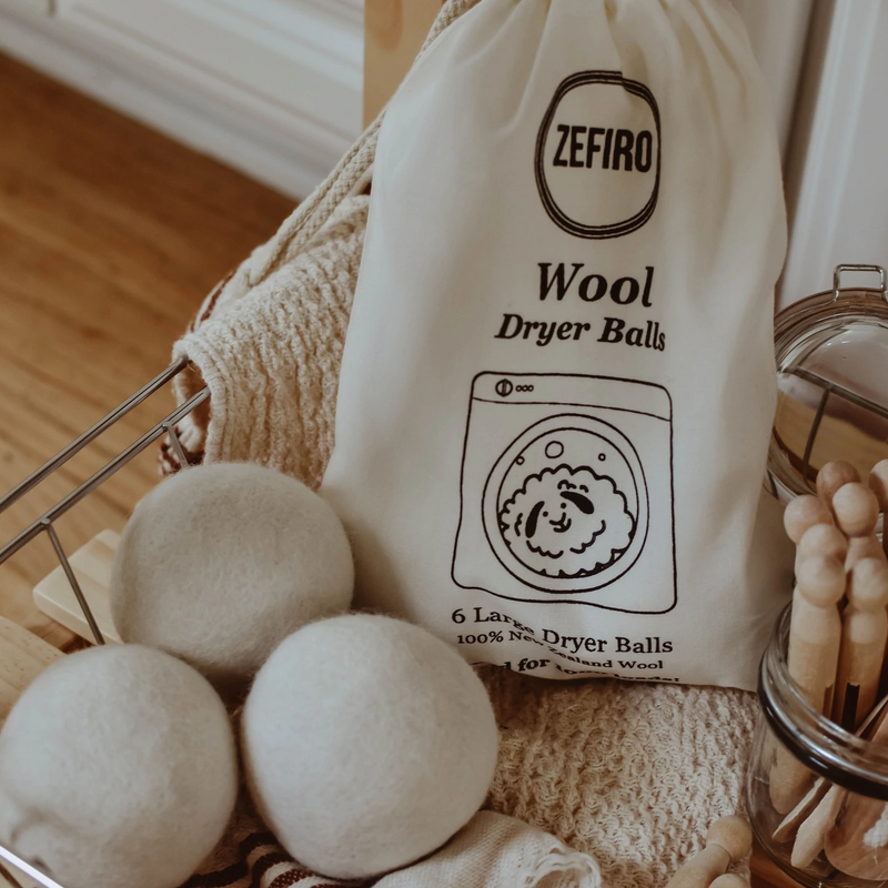 Zero-Waste Laundry Wool Dryer Balls